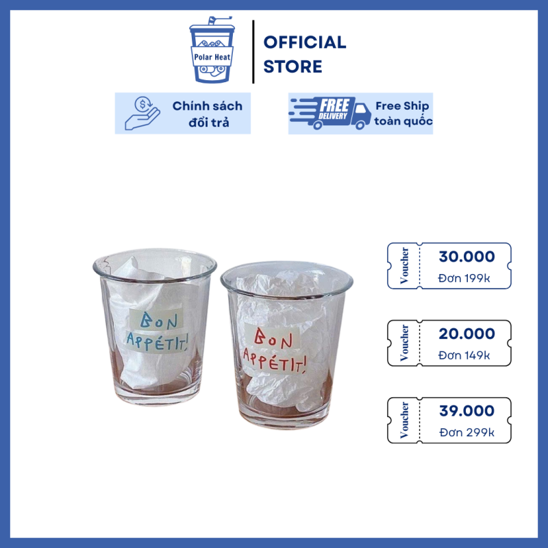 Cốc Thủy Tinh Bon Appetit Polar Heat