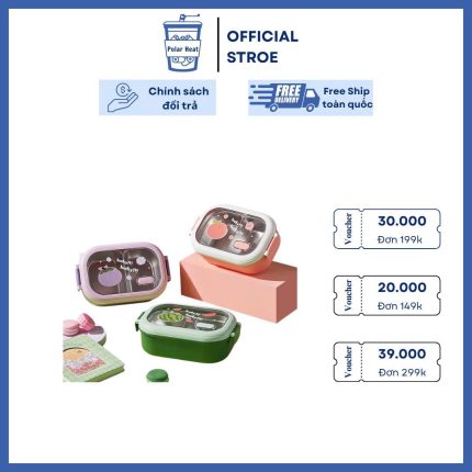 Hũ đựng cơm làm nóng vệ sinh an toàn cao