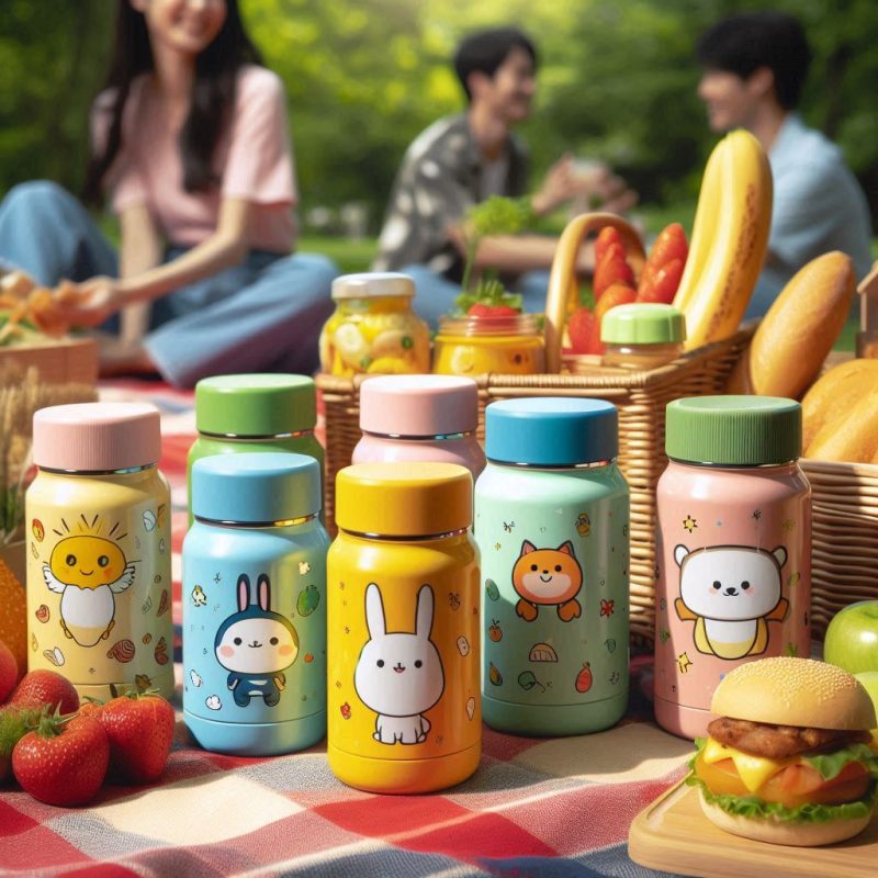 Bộ cốc giữ nhiệt Cartoon